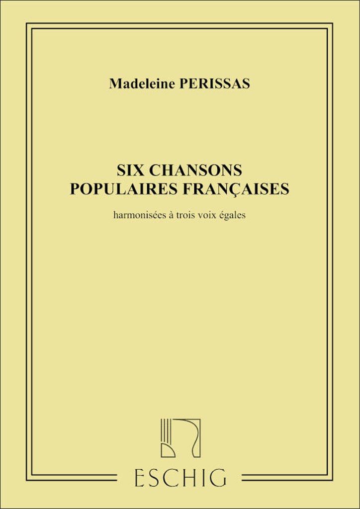6 Chansons Chant-Piano